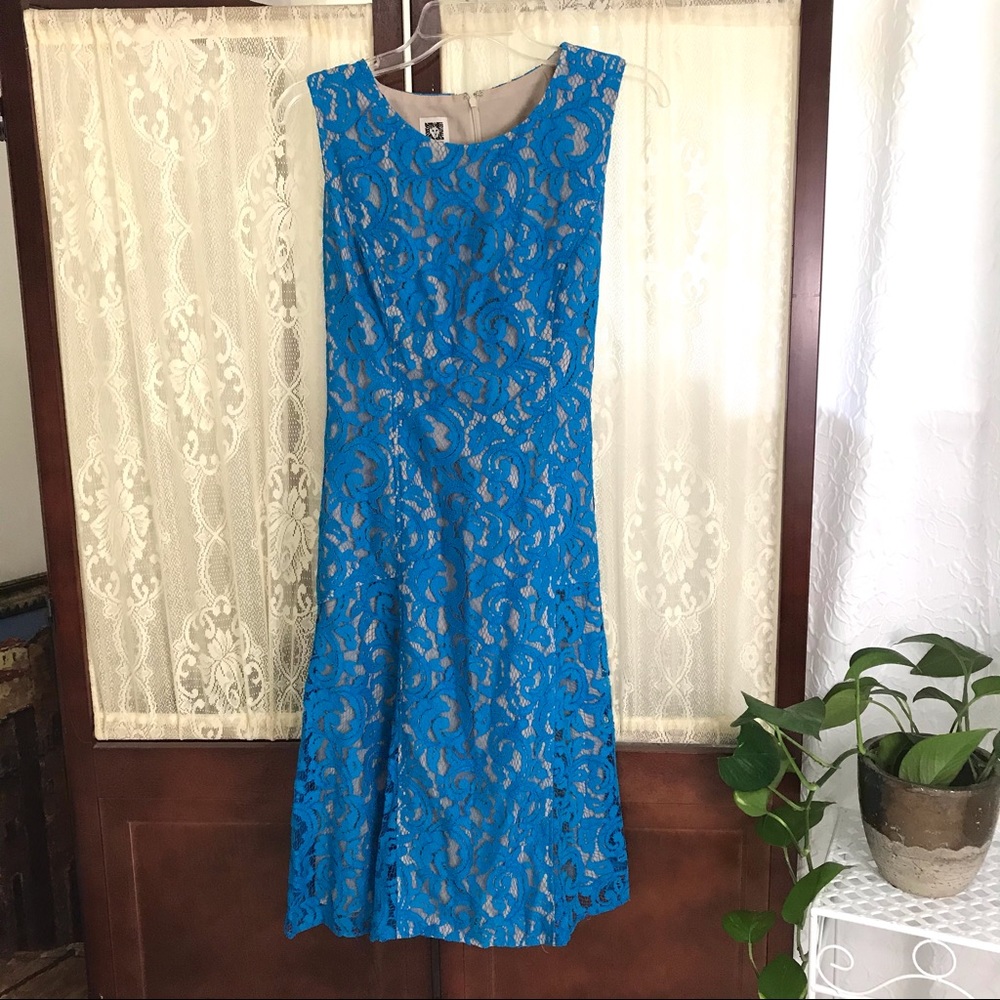 Sleeveless Fit and Flair Cocktail Midi Dress